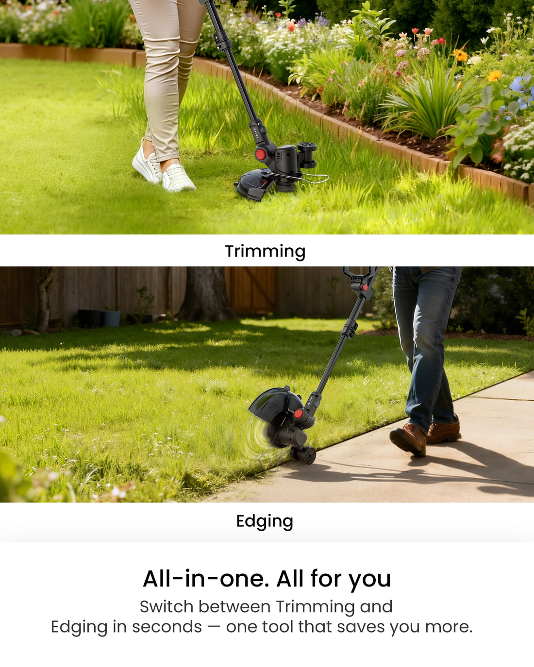 Line Trimmer Kit – Cordless Grass Trimmer for Easy Cutting