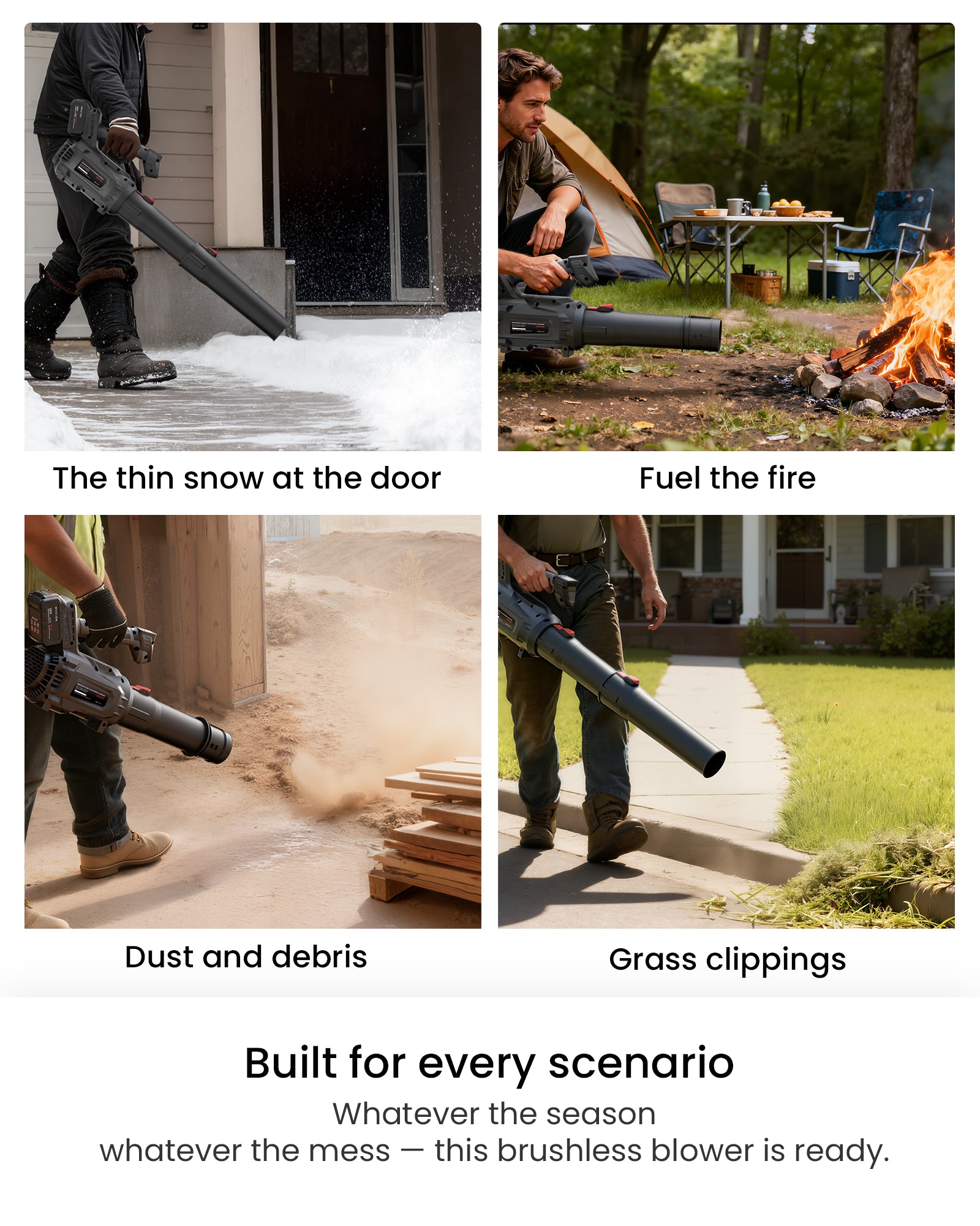 Brushless Jet Blower Kit – High Power Cordless Air Blower